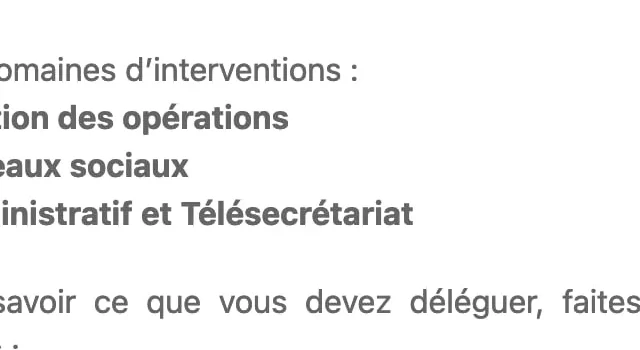 Page Accueil Virtual Assistant