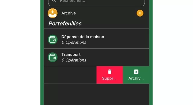 Gestion des portefeuilles et archivage