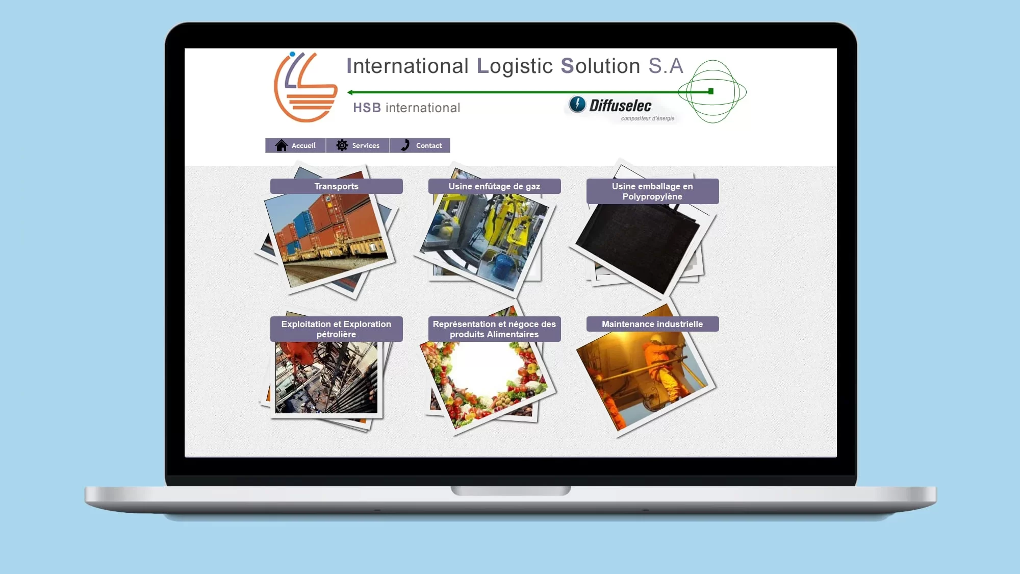 International Logistic Solution S.A. (ILS) — Site web institutionnel